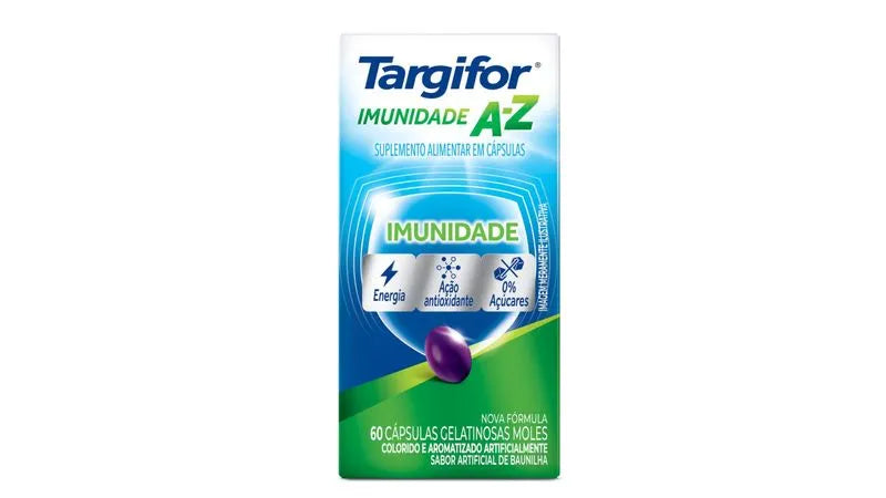 Polivitamínico Targifor Imunidade A-Z 60 Cápsulas