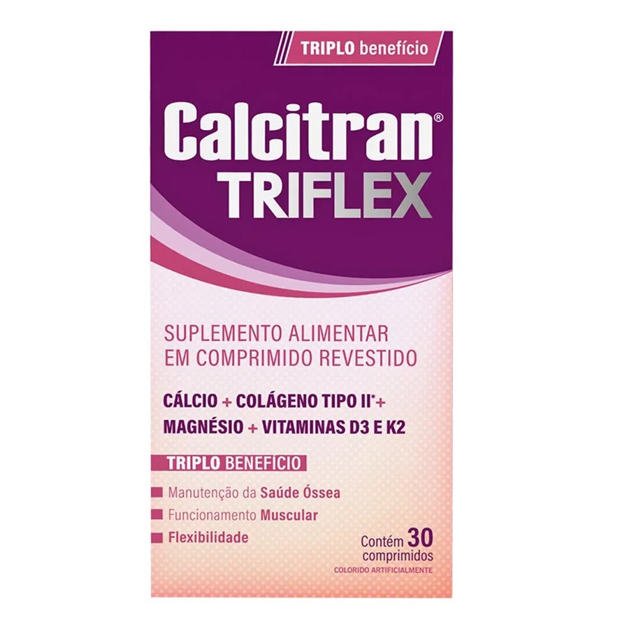 Calcitran Triflex 30 Comprimidos