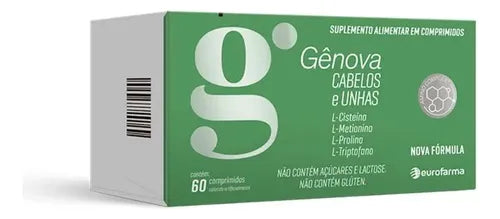 Genova Cabelos e Unhas 60 comprimidos