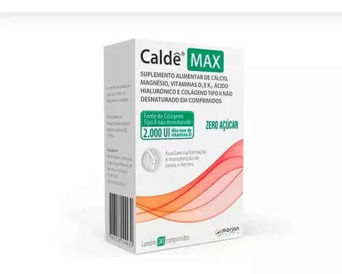 Marjan Caldê Max 30 Comprimidos Revestidos – Sabor Sem sabor
